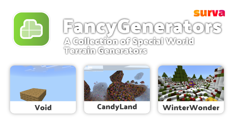 FancyGenerators plugin features